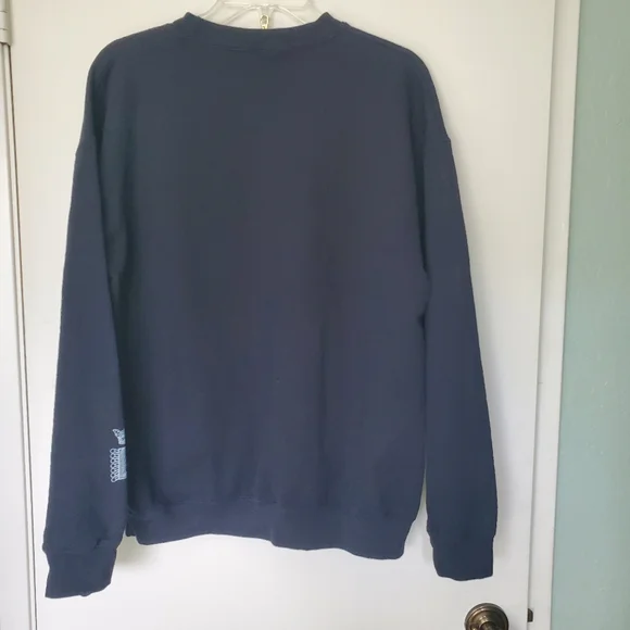 Unisex Black Cambridge University Preppy Sweatshirt Size L Cotton/Polyester - Picture 2 of 10